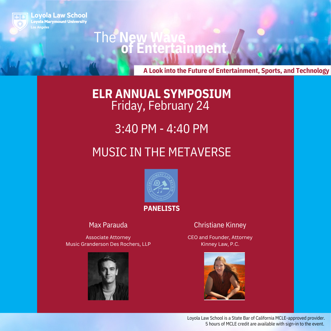 Music in the Metaverse